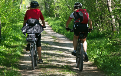 Mit dem Fahrrad unterwegs