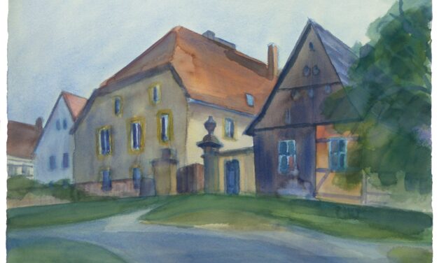 „Schützenswerte Gemäuer“: Ausstellung ehrt Klaus Drechsler Kabinettschau zum 85. Geburtstag des Malers im StadtMuseum Pirna
