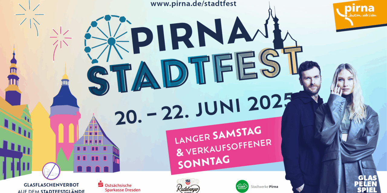 Stadtfest Pirna 2025: Drei Tage buntes Programm