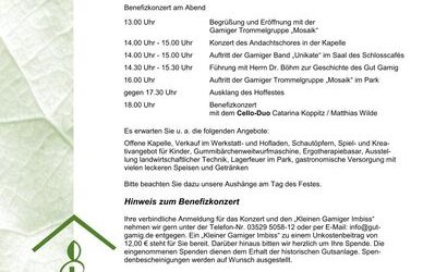 Erntedankfest auf dem Gut Gamig e.V.