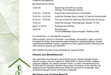 Erntedankfest auf dem Gut Gamig e.V.