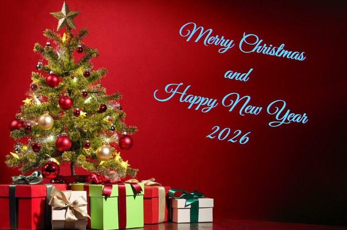 Weihnachtsgrüße & alles Gute für 2026