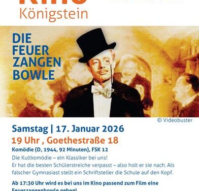 Kinostart mit Kultfilm im Alten Kino Königstein