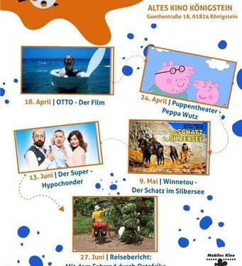Altes Kino Königstein – Kleine Vorschau aufs neue Quartal