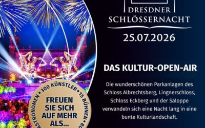 16. Dresdner Schlössernacht am 25.07.2026