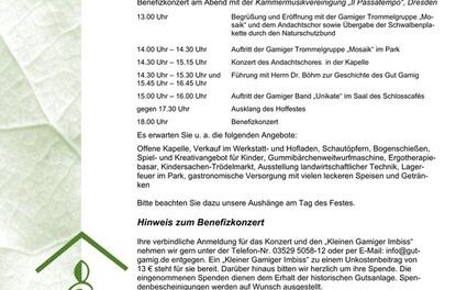 Frühlingsfest beim Gut Gamig e.V.