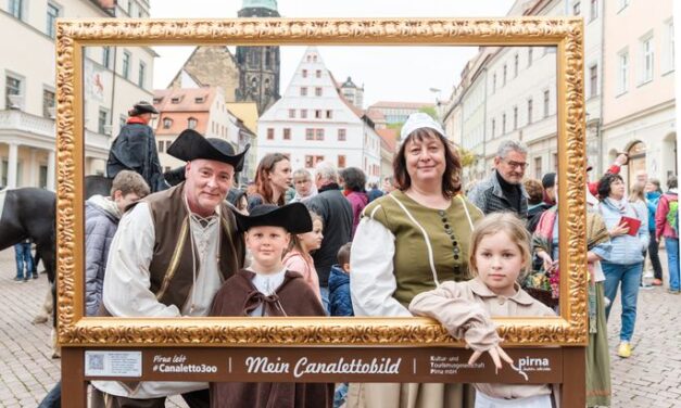 Lebendiges Canalettobild: Live-Event und Spezialführung in Pirna